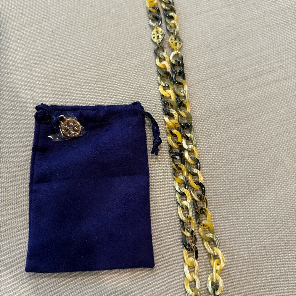 Tory Burch Marbled Necklace